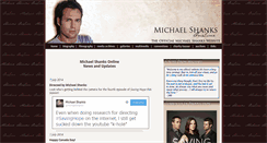 Desktop Screenshot of michaelshanks-online.com